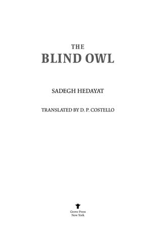 The Blind Owl